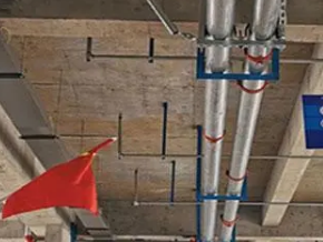 左权管廊支架的安装方法